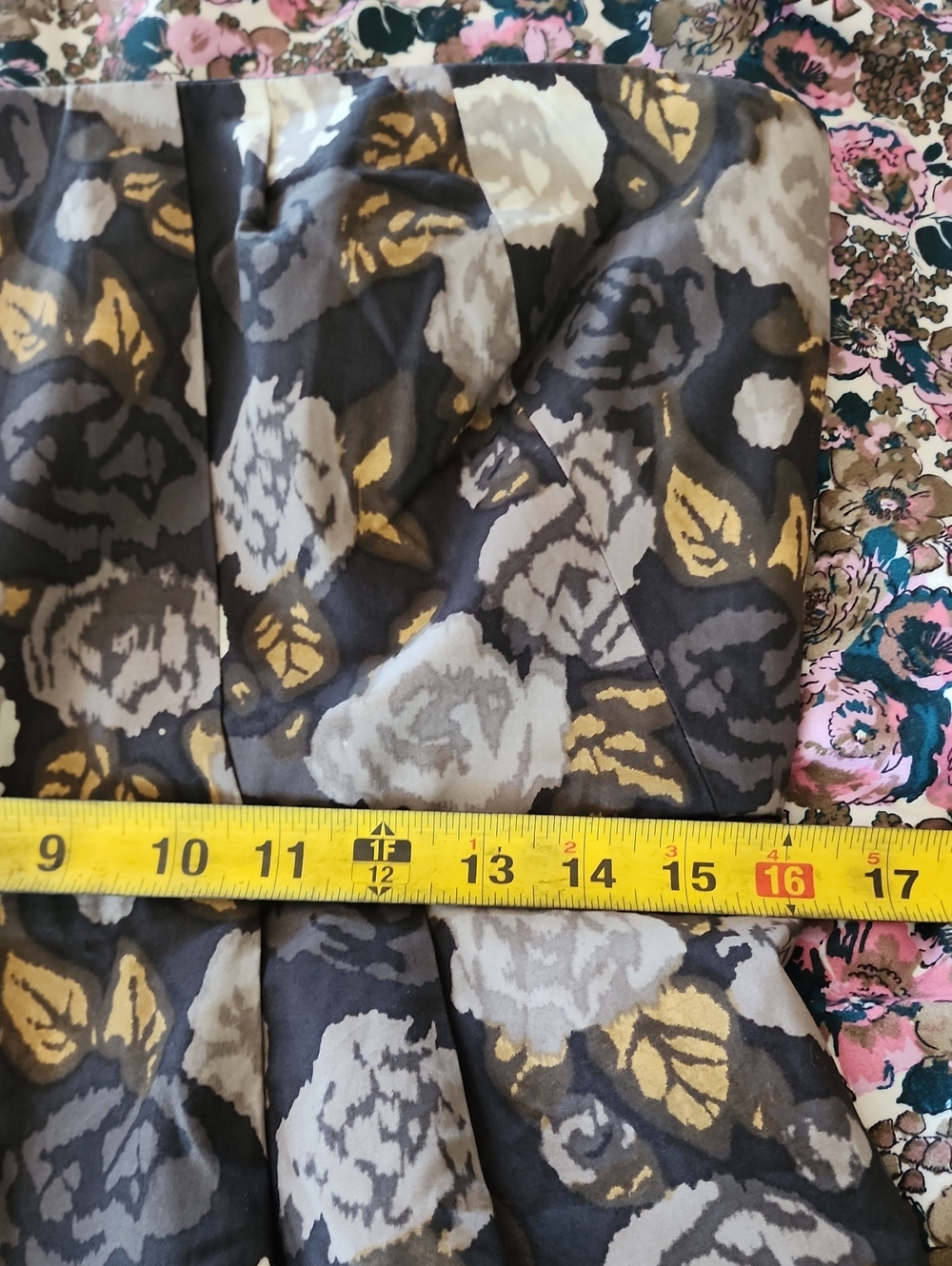 J.Crew Strapless Floral Jacquard Dress Black Gold Rose Print Party Cocktail - Picture 8 of 10